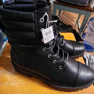 COPY - Black Combat boots women's size 13.